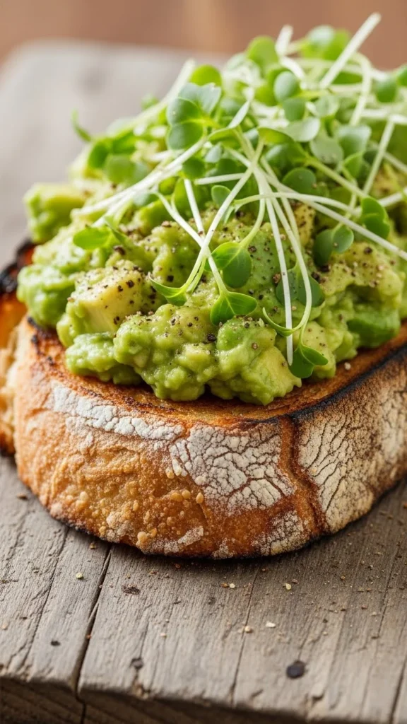 Avocado Toast with Microgreens