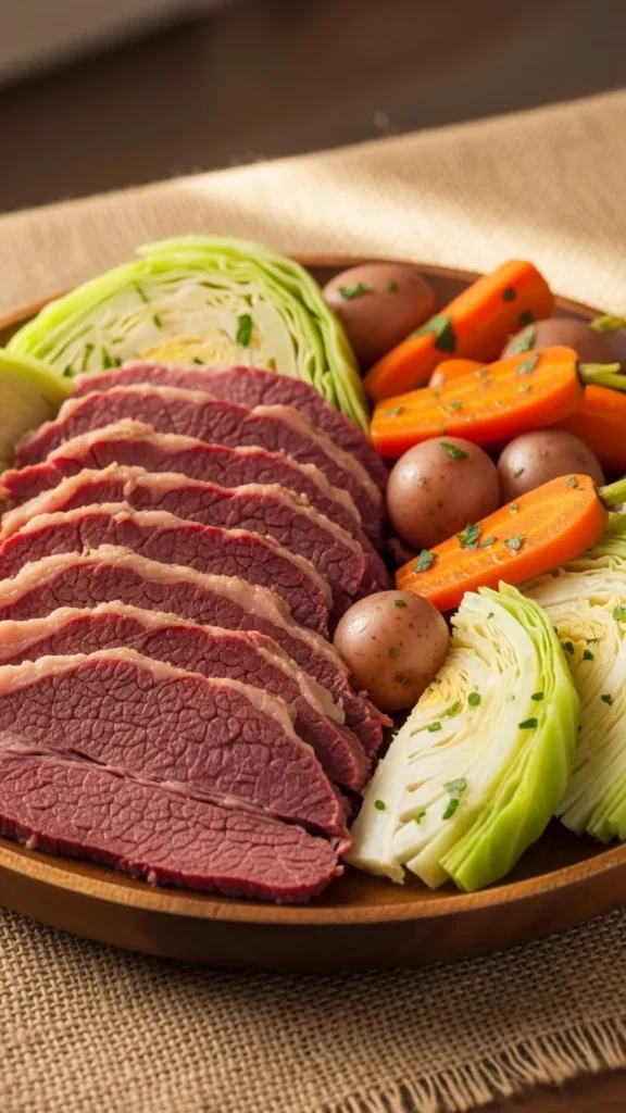 Baked Corned Beef and Cabbage