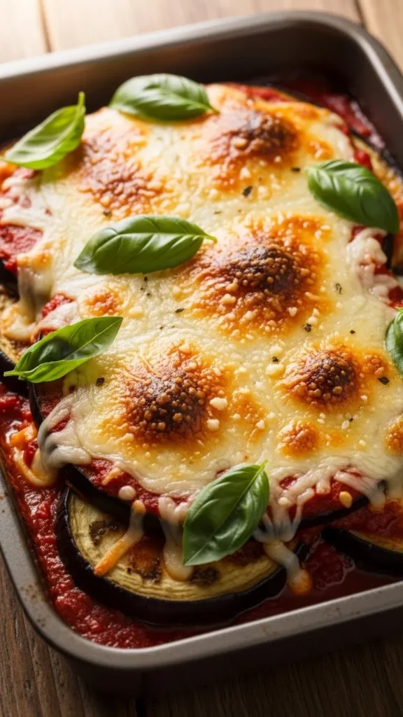 Baked Eggplant Parmesan