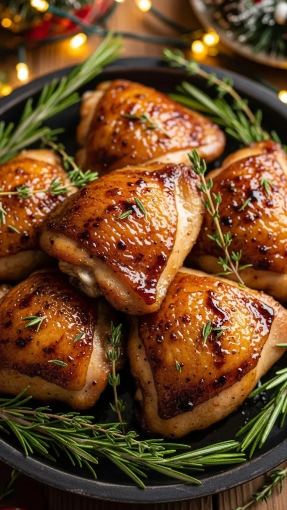 Balsamic Honey Chicken Thighs