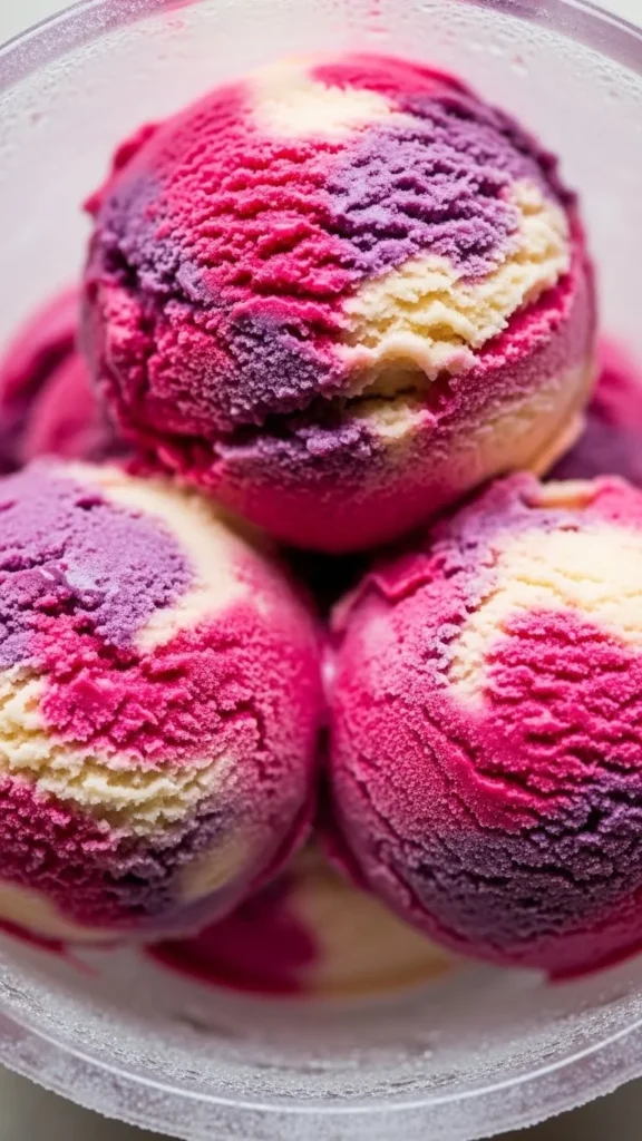 Banana Berry Ice Cream