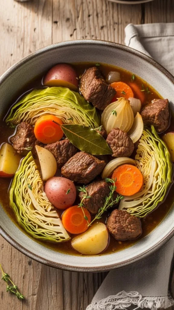 Beef and Cabbage Stew