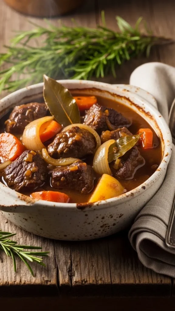 Beef and Onion Casserole