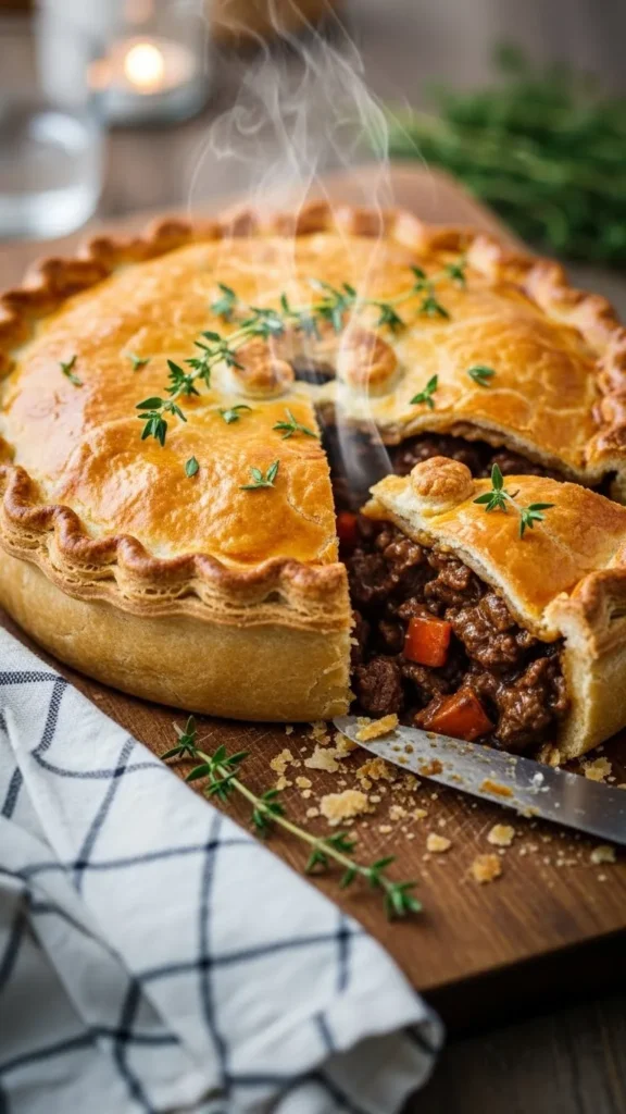 Beef and Potato Pie