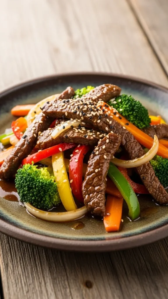 Beef and Vegetable Stir Fry