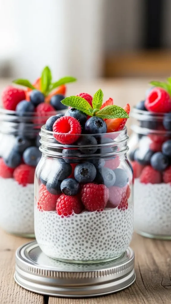 Berry Chia Pudding