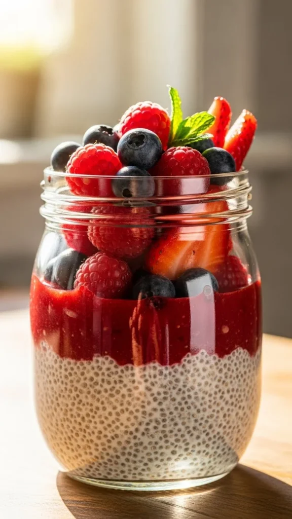 Berry Chia Pudding