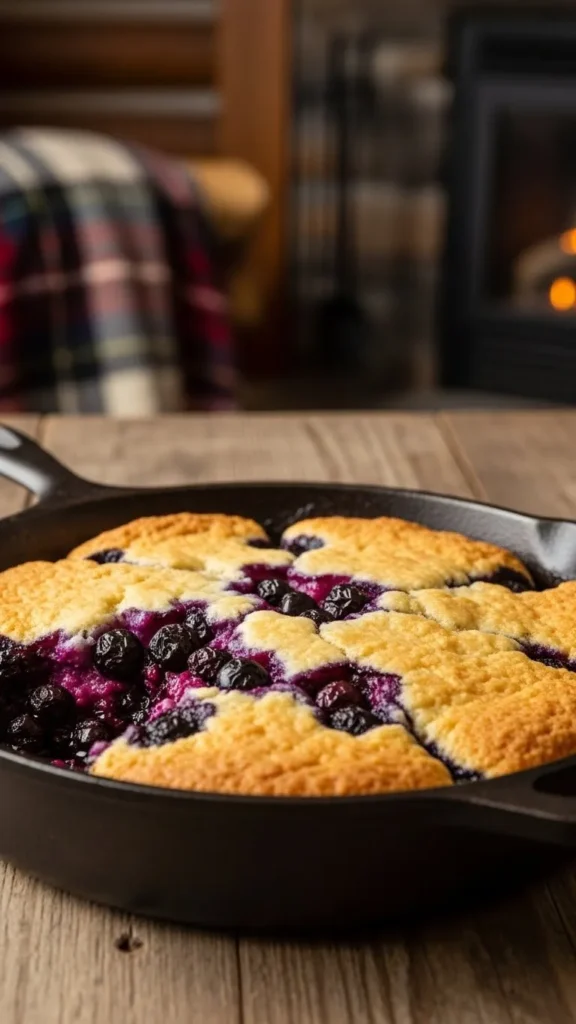 Blueberry Lemon Cobbler