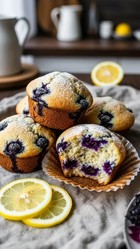 Blueberry Lemon Muffins