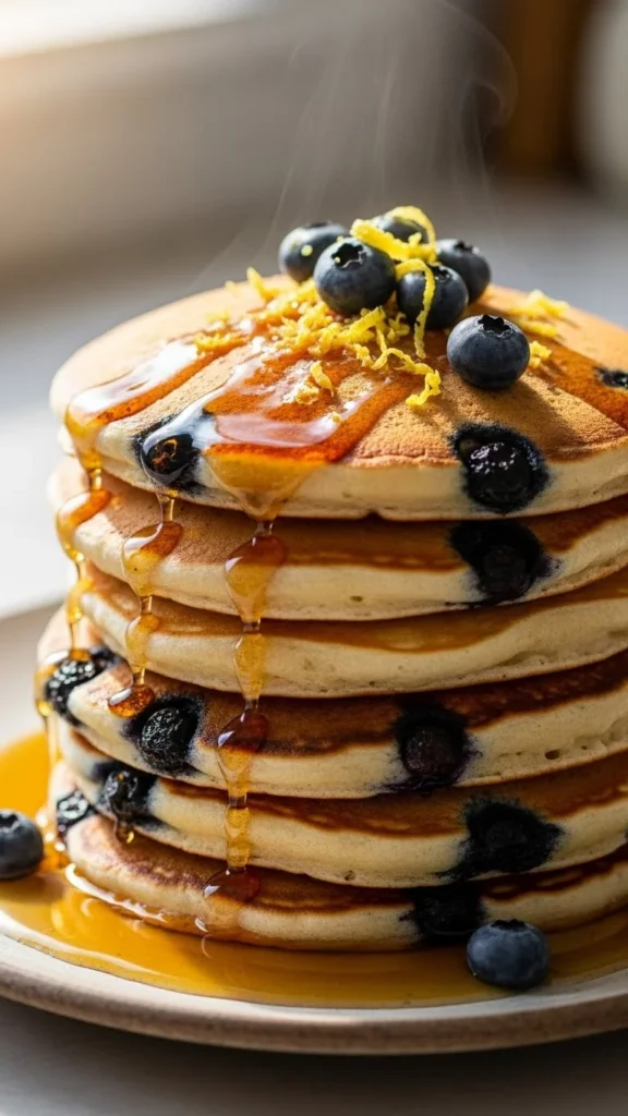 Blueberry Lemon Pancakes