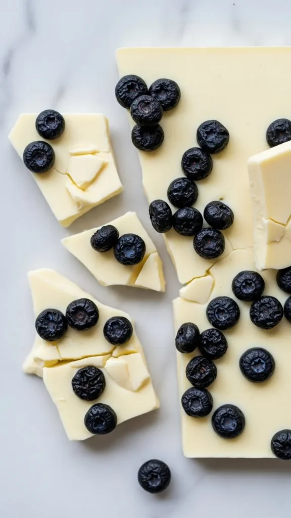 Blueberry White Chocolate Bark