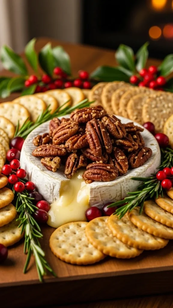 Brie & Maple Pecan Board