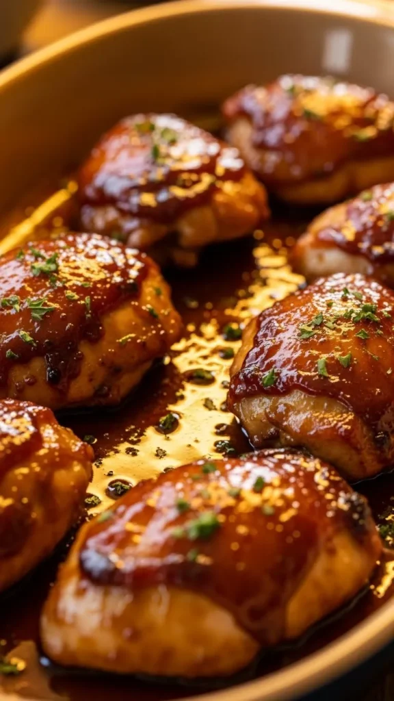  Brown Sugar Glazed Christmas Chicken