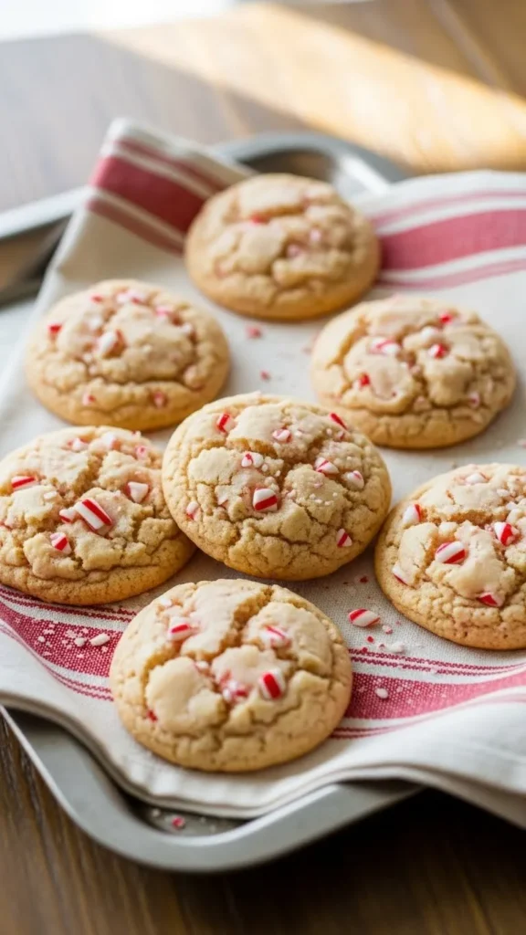 Candy Cane Crunch Cookies