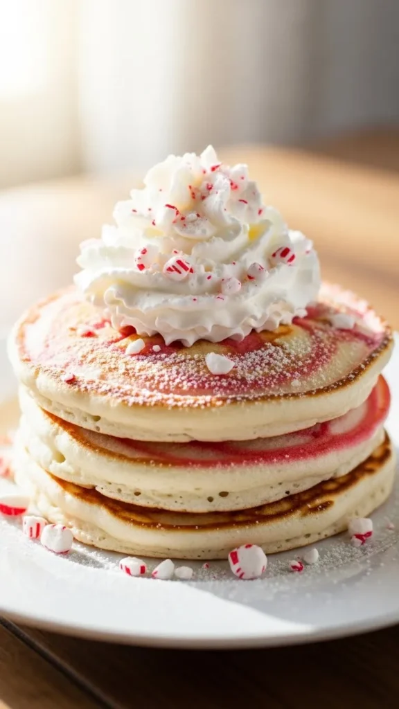  Candy Cane Pancakes