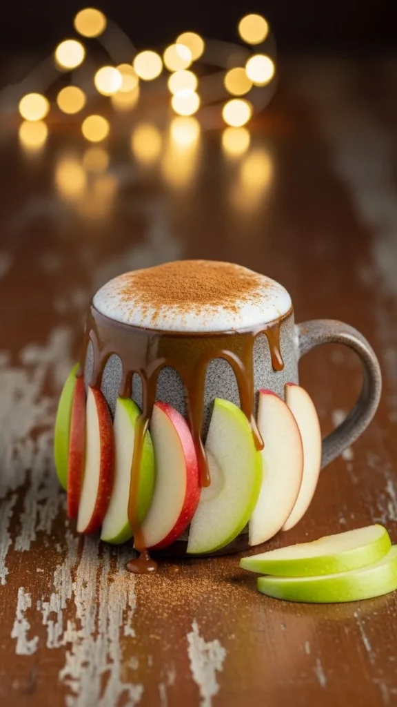 Caramel Apple Steam Latte