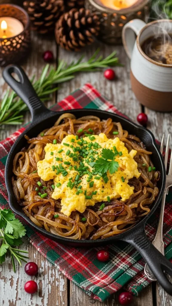  Caramelized Onion & Herb Egg Bake