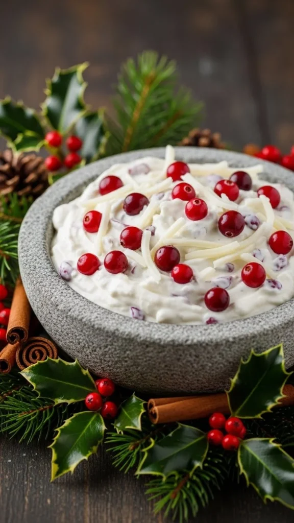  Cheddar Cranberry Holiday Dip