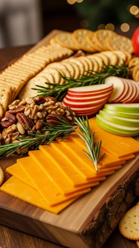  Cheddar & Rosemary Christmas Board