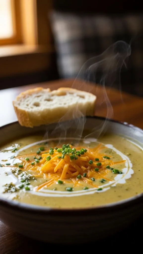 Cheddar and Broccoli Soup