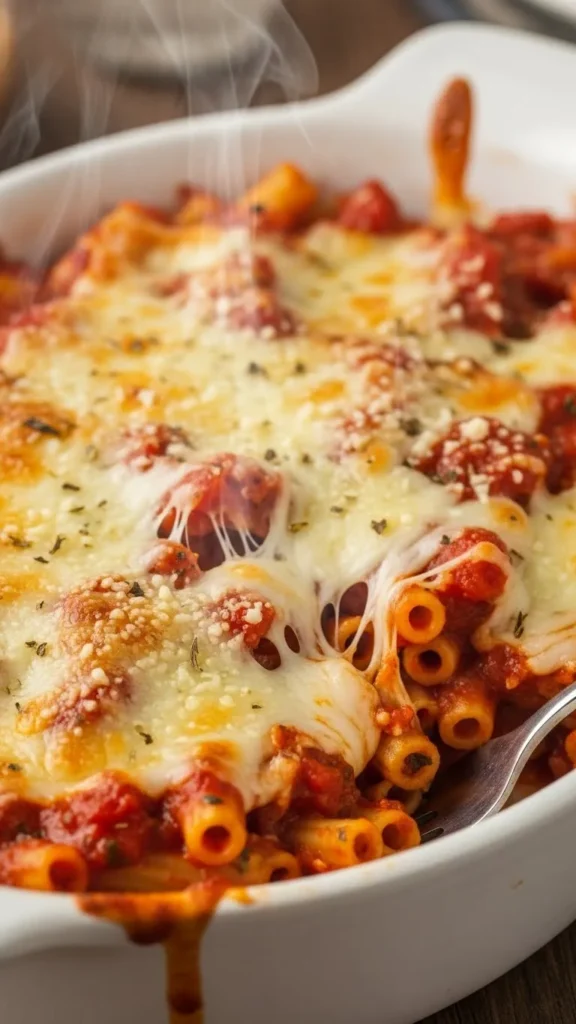 Cheesy Baked Ziti