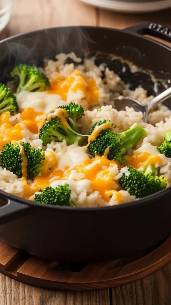 Cheesy Broccoli Rice