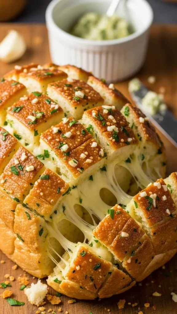 Cheesy Garlic Pull-Apart Bread