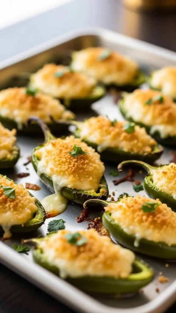 Cheesy Jalapeño Poppers