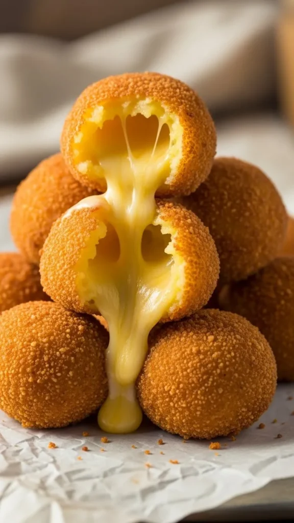 Cheesy Mashed Potato Balls