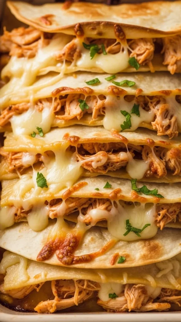 Cheesy Tortilla Chicken Casserole