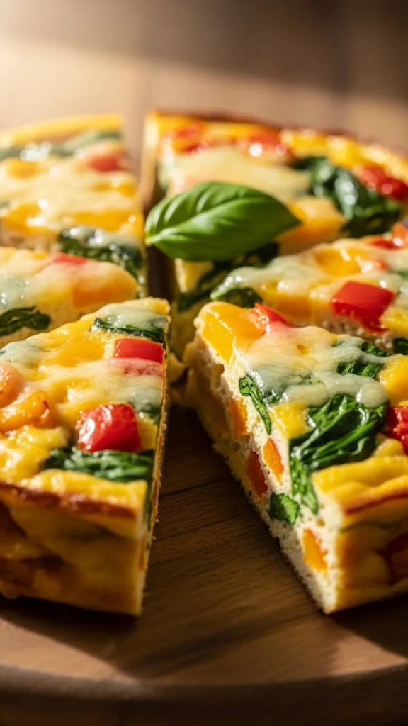 Cheesy Veggie Frittata