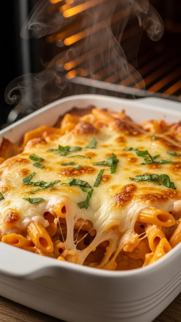 Chicken Alfredo Bake