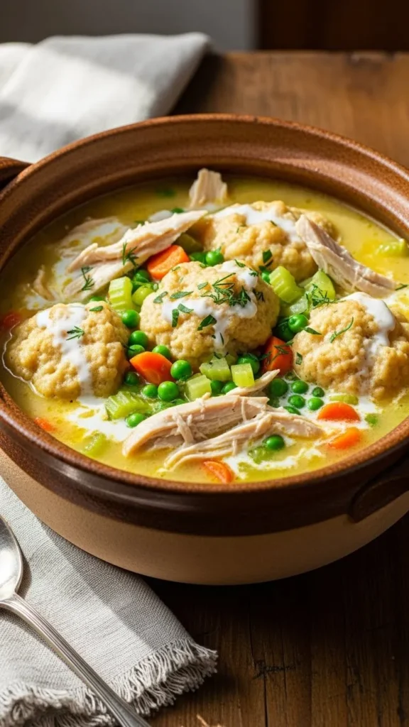 Chicken & Dumpling Soup