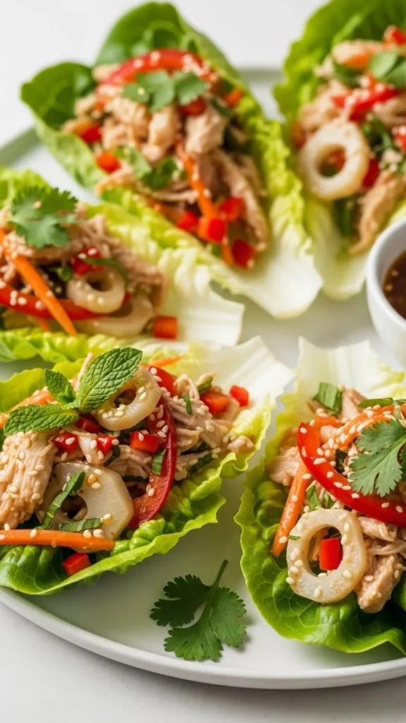 Chicken Lettuce Cups