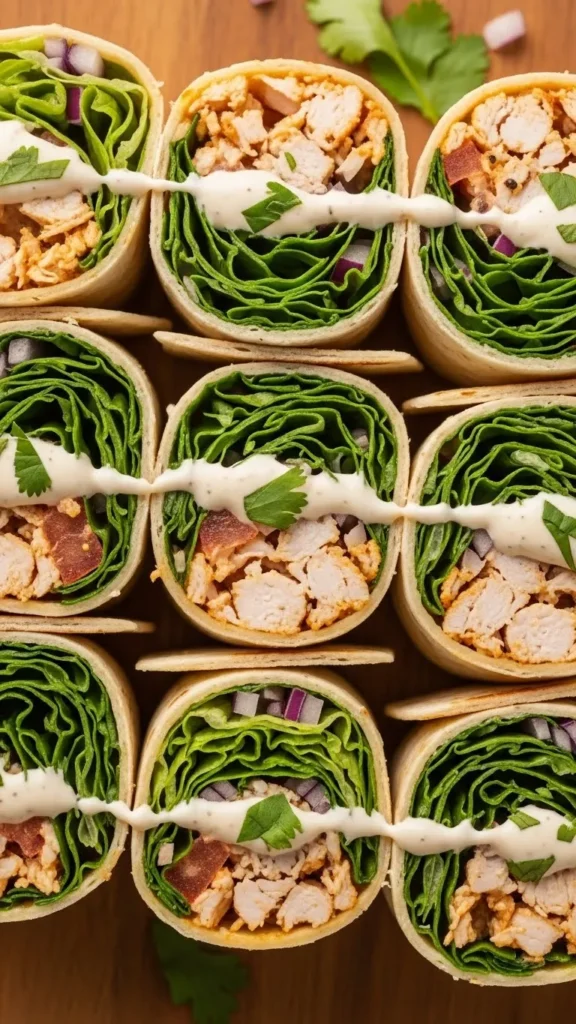 Chicken Mini Wraps
