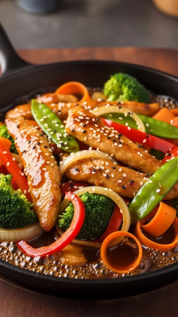 Chicken Stir-Fry with Veggies