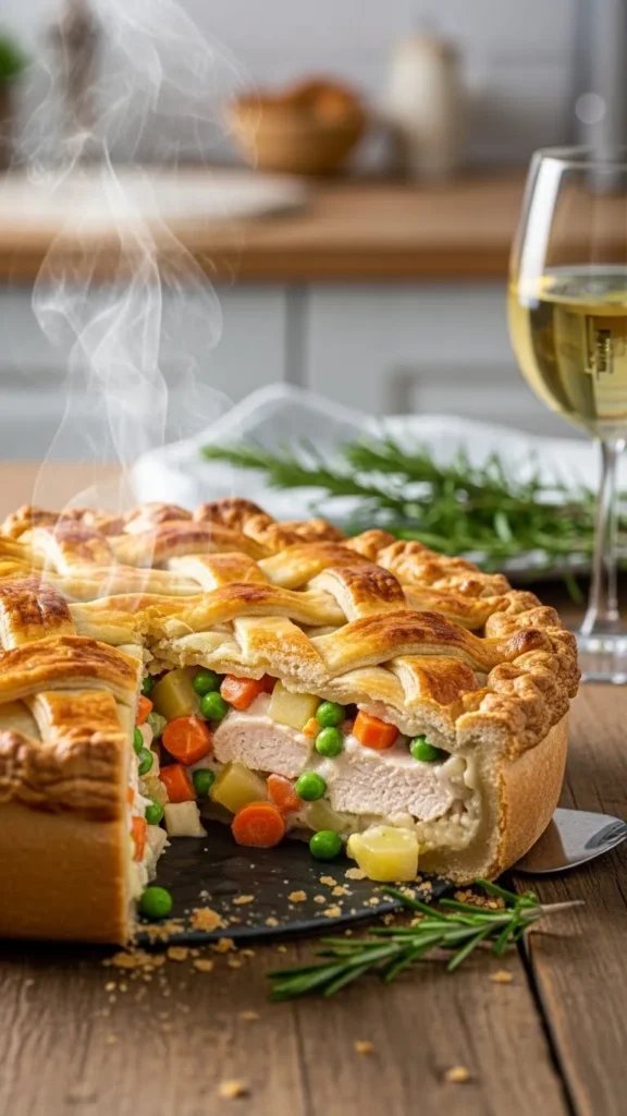 Chicken and Mushroom Pie