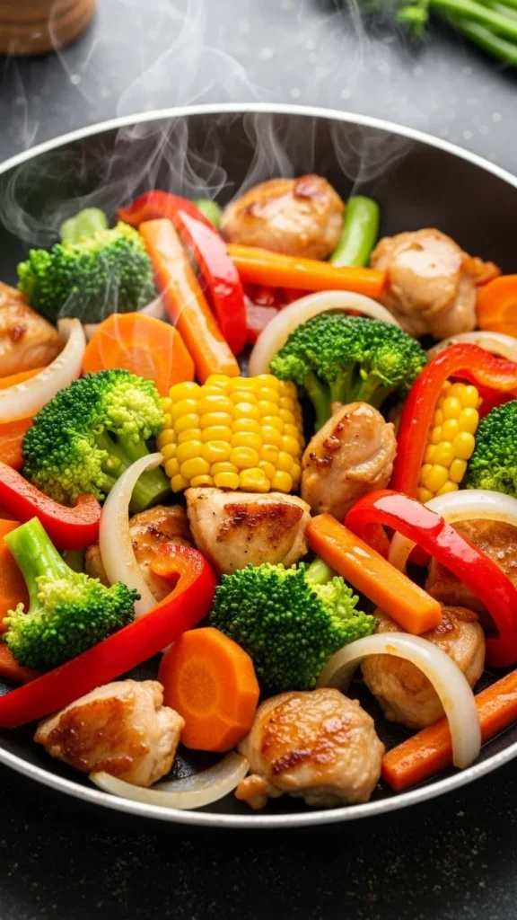 Chicken and Veggie Stir-Fry