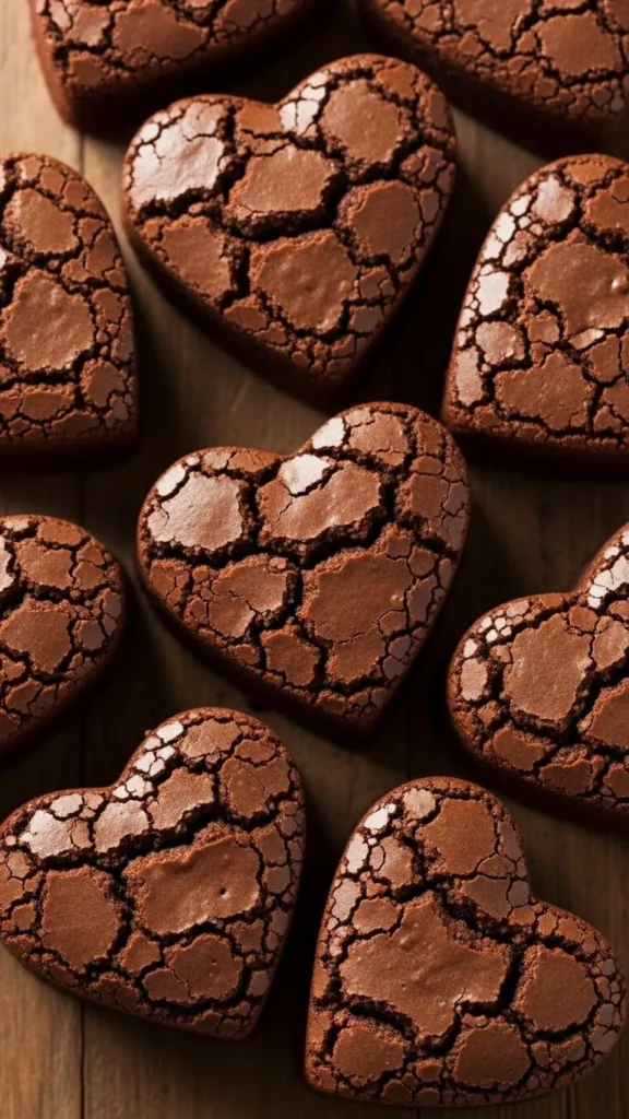Chocolate Brownie Hearts