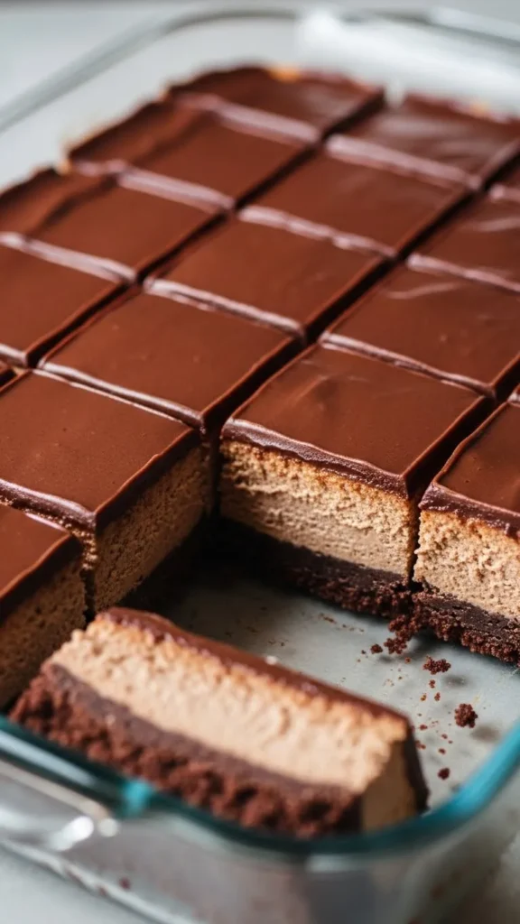 Chocolate Cheesecake Bars