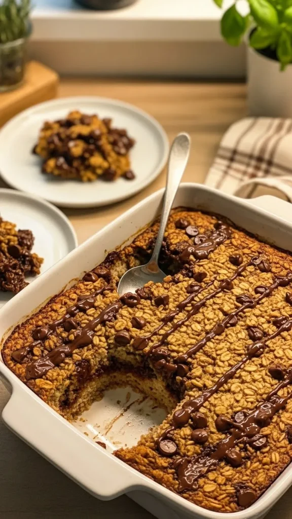 Chocolate Chip Baked Oatmeal