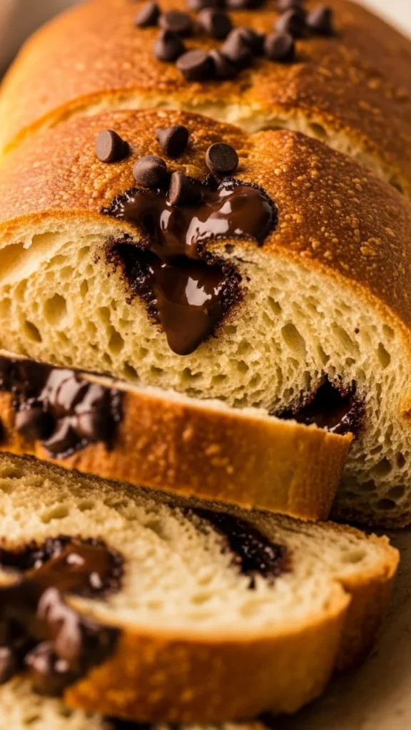 Chocolate Chip Bread Loaf