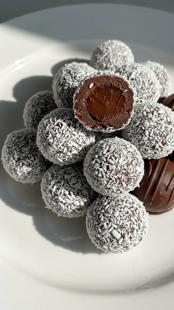 Chocolate Coconut Balls