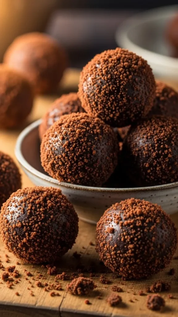 Chocolate Fudge Brownie Truffles