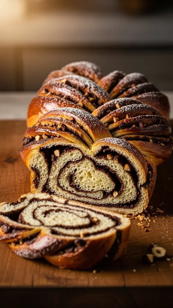 Chocolate Hazelnut Babka