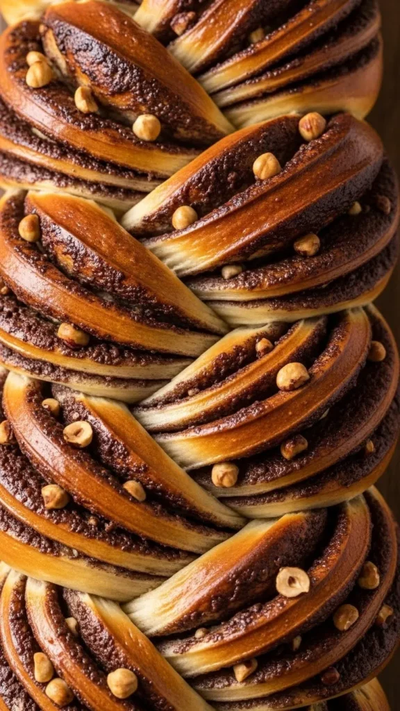 Chocolate Hazelnut Swirl Bread