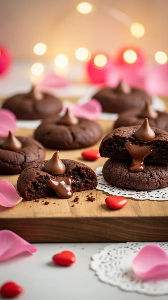 Chocolate Kiss Cookies