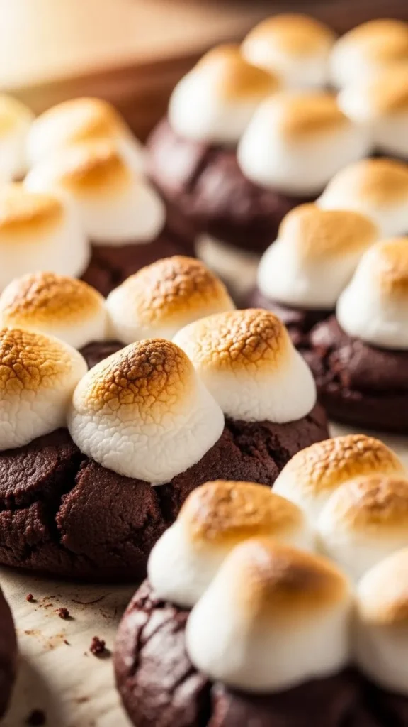 Chocolate Marshmallow Cookies