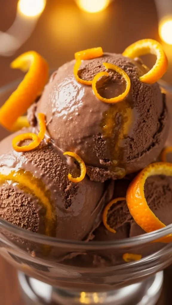 Chocolate Orange Ice Cream