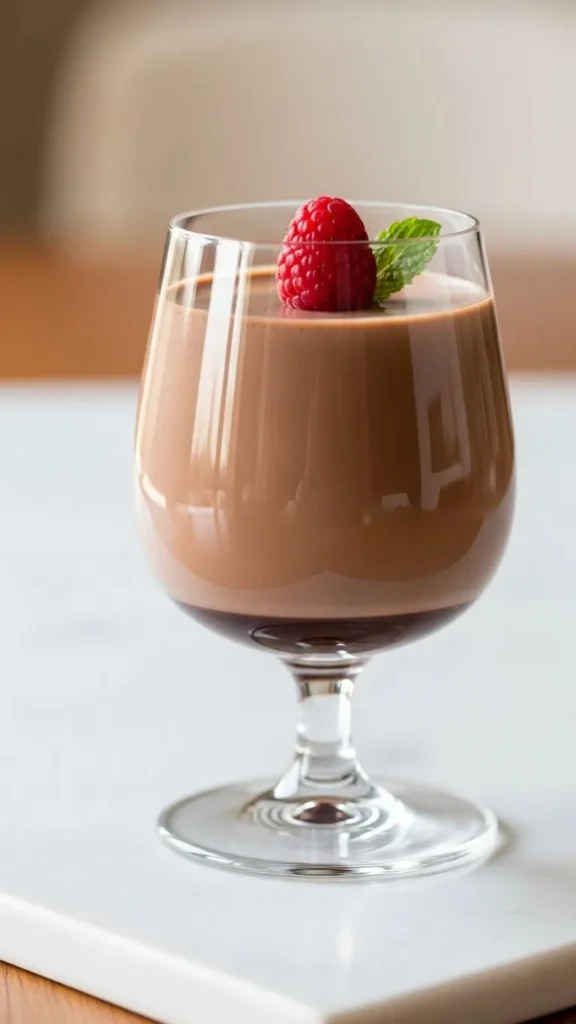 Chocolate Panna Cotta